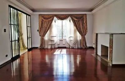 Casa com 4 quartos para alugar na rua heitor de morais, 1111, pacaembu, são paulo, 485 m2 por r$ 14.000