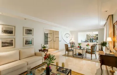 Apartamento com 4 quartos à venda na rua payaguas, 75, campo belo, são paulo, 280 m2 por r$ 3.099.000