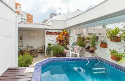 Cobertura com 4 quartos à venda na alameda dos jurupis, 900, moema, são paulo, 202 m2 por r$ 4.180.000