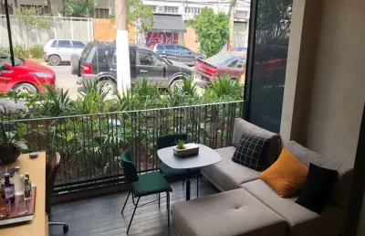 Apartamento com 1 quarto à venda na rua oscar freire, 2295, pinheiros, são paulo, 26 m2 por r$ 575.000