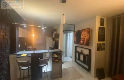 Apartamento para venda em gravataí, vila santa cruz, 2 dormitórios, 1 banheiro, 1 vaga