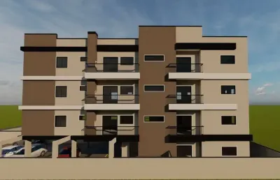 Apartamento para venda em são josé dos pinhais, parque da fonte, 2 dormitórios, 1 banheiro, 1 vaga