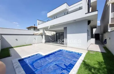 Casa em condomínio fechado com 3 quartos à venda na estrada municipal pln-360, 381, reserva real, paulínia, 341 m2 por r$ 2.390.000