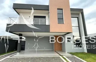 Casa em condomínio fechado com 4 quartos à venda na rua majorelle, 548, parque brasil 500, paulínia, 265 m2 por r$ 2.300.000