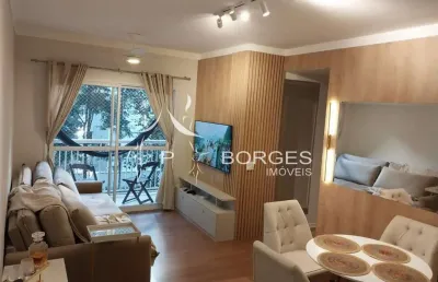 Apartamento com 3 quartos à venda na rua ositha sigrist pongeluppi, 158, morumbi, paulínia, 70 m2 por r$ 565.000