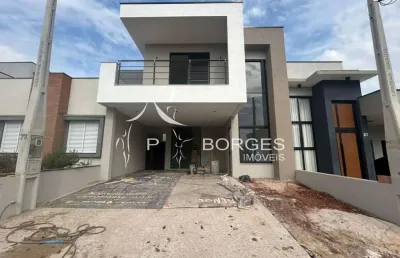 Casa em condomínio fechado com 3 quartos à venda na avenida luiz greco, 600, são bento, paulínia, 206 m2 por r$ 1.250.000