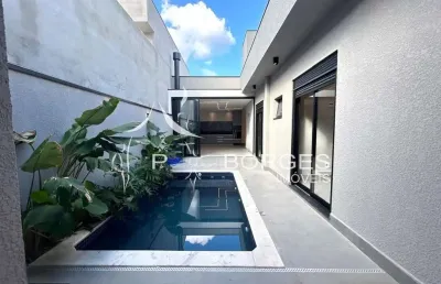 Casa em condomínio fechado com 3 quartos à venda na avenida presidente juscelino kubitschek de oliveira, 17748, parque brasil 500, paulínia, 153 m2 por r$ 1.250.000