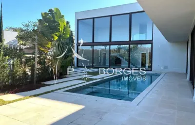 Casa em condomínio fechado com 5 quartos à venda na estrada municipal adelina segantini cerqueira leite, 23, loteamento mont blanc residence, campinas, 631 m2 por r$ 8.500.000