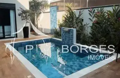 Casa em condomínio fechado com 3 quartos à venda na av pres juscelino kubitschek de oliveira, 3851, parque brasil 500, paulínia, 196 m2 por r$ 1.650.000