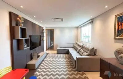 Cobertura 230m² à venda - 3 dormitórios - espaço gourmet - campestre - santo andré - sp