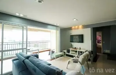 Apartamento 104m² à venda - varanda gourmet - 3 dormitórios -  santa paula - são caetano do sul - sp
