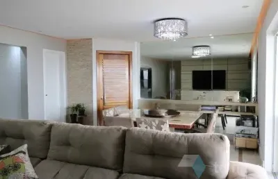 Apartamento 148m² à venda - varanda gourmet - 3 dormitórios - santa paula - são caetano do sul - sp