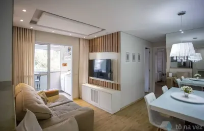 Apartamento 55m² à venda - varanda gourmet - 2 dormitórios - eldorado - são paulo - sp