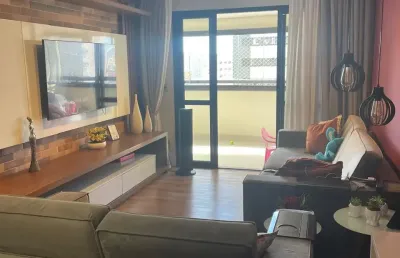 Apartamento 144m² à venda - 3 dormitórios - varanda gourmet -  vila assunção - santo andré - sp