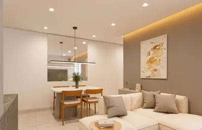 Apartamento 119m² á venda - 2 dormitórios - campestre - santo andré - sp