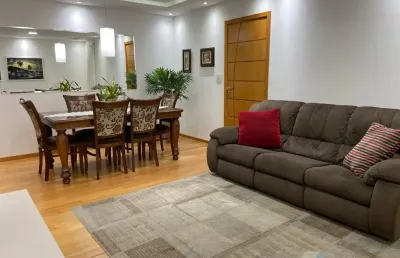 Apartamento 120m² à venda -  3 dormitórios - vila bastos, santo andré