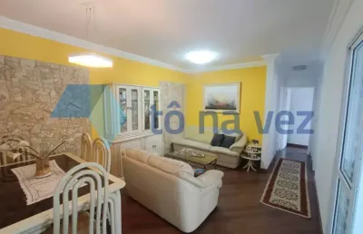 Apartamento 87m² à venda - 3 dormitórios - varanda gourmet - barcelona - são caetano do sul - sp