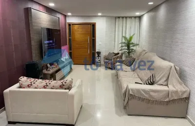 Sobrado 250m² à venda com 3 dormitórios - vila assunção - santo andré - sp