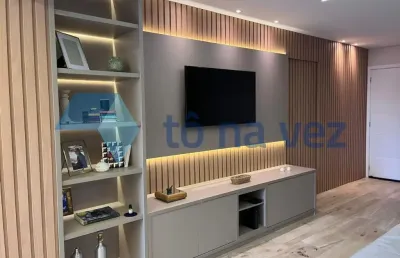 Apartamento 103m² à venda com 3 dormitórios e varanda gourmet - vila assunção - santo andré - sp