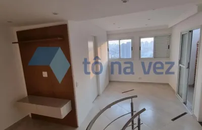 Cobertura 86m² à venda com 2 dormitórios no casa branca - santo andré - s