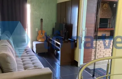 Cobertura 103m² à venda com 3 dormitórios no casa branca - santo andré - sp