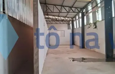 Galpão 370m² com 12 banheiros, 10 vaga, vestiário no campestre - santo andré - sp