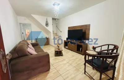 Sobrado à venda com 89m², 2 dormitórios no cerâmica - são caetano do sul - sp