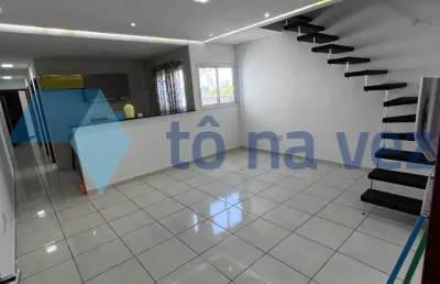 Cobertura à venda com 121m² e 3 dormitórios na vila pires - santo andré - sp