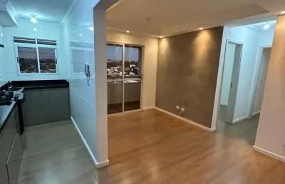 Apartamento com 2 dormitórios para alugar, 65 m² - villa branca  jacareí/sp