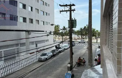 Aviação - prédio frente praia - vista mar - elevador - 1 dormitório