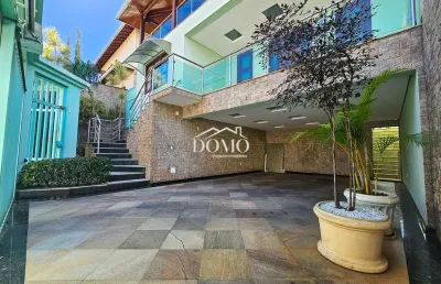 Casa com 4 quartos para alugar na Rua Agílio Cruz de Souza, 304, Serrano, Belo Horizonte