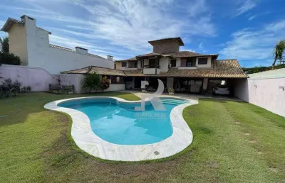 Casa com 4 dormitórios à venda, 478 m² por r$ 6.500.000,00 - geribá - armação dos búzios/rj