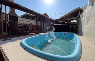 Casa com 3 dormitórios à venda, 135 m² por r$ 850.000 - parque central - cabo frio/rj