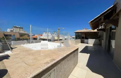 Cobertura com 4 dormitórios à venda, 260 m² por r$ 1.800.000,00 - algodoal - cabo frio/rj
