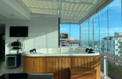 Cobertura com 6 dormitórios à venda, 402 m² por r$ 3.000.000,00 - passagem - cabo frio/rj