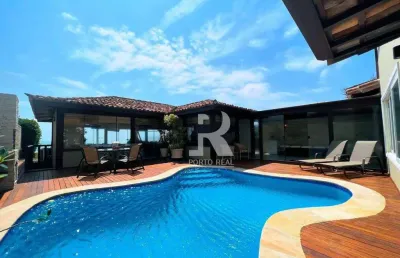 Casa com 5 dormitórios à venda, 450 m² por r$ 7.500.000,00 - baia formosa - armação dos búzios/rj