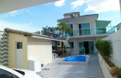 Casa com 3 dormitórios à venda, 267 m² por r$ 1.500.000,00 - portinho - cabo frio/rj