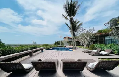 Casa com 6 dormitórios à venda, 582 m² por r$ 6.800.000,00 - baia formosa - armação dos búzios/rj