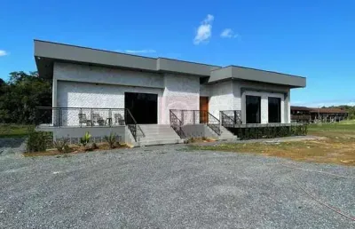 Casa de campo alto padrão no bairro vila nova em joinville/sc.