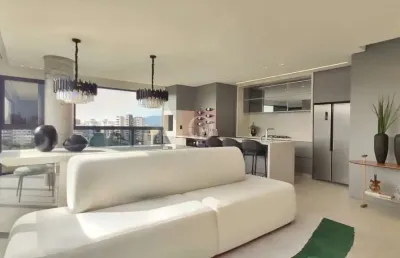 Apartamento decorado no edifício fg 114 no bairro américa em joinville/sc.