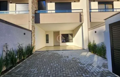 Sobrado geminado no bairro anita garibaldi, excelente para quem busca modernidade e conforto.