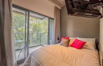 Apartamento studio à venda no paraíso, com 1 quarto, 1 banheiro, 23m²