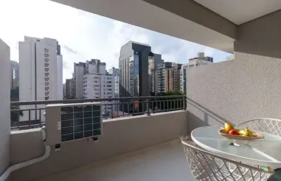 Apartamento com 1 quarto à venda na avenida jamaris, 407, moema, são paulo, 29 m2 por r$ 649.000