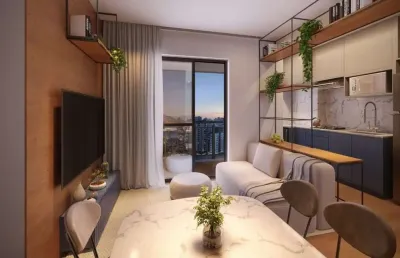 Apartamento à venda no jardim são paulo, com 2 quartos, 35m²