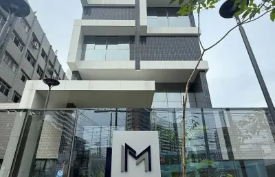 Apartamento exclusivo nos aflitos – 252m², 1 por andar, vista panorâmica para o the british country club