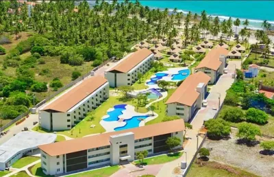 Apto 2 qrts (suites) à venda no carneiros beach resort