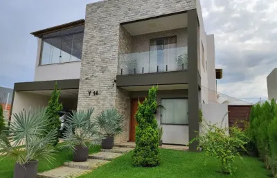 Casa alto padrão no terras alphaville 2 – projeto moderno, piscina e sustentabilidade | aracaju/se