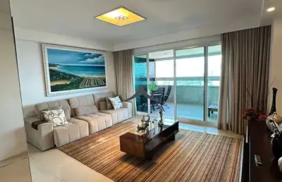 Apartamento com 4 quartos para alugar na rua do mangalô, 277, patamares, salvador, 250 m2 por r$ 13.000