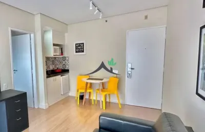 Apartamento com 1 quarto para alugar na alameda dos anapurus, 1661, indianópolis, são paulo, 35 m2 por r$ 2.700