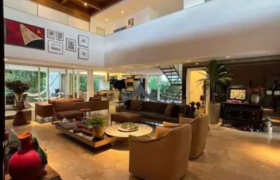 Casa em condomínio fechado com 5 quartos à venda na residencial itapuã, 1, alphaville i, salvador, 770 m2 por r$ 6.990.000